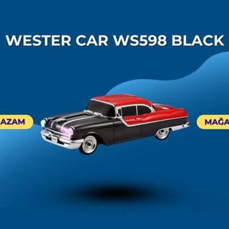 Wester Car Ws598 black – Audio və video – ucuztap.az