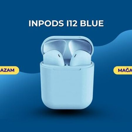 Qulaqlıq Inpods i12 blue – Audio və video – ucuztap.az