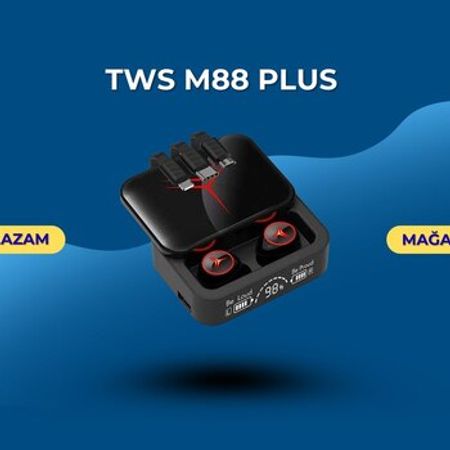 TWS M88 Plus – Audio və video – ucuztap.az