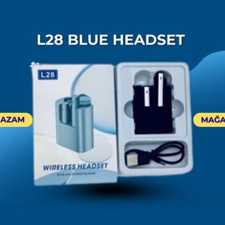 L28 Blue headset – Audio və video – ucuztap.az