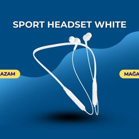 Sport headset white – Audio və video – ucuztap.az