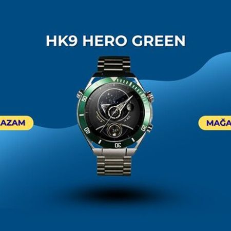 Smart saat HK9 hero green – Saatlar – ucuztap.az