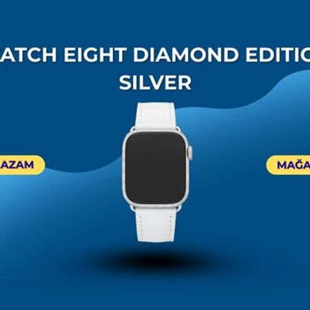 Watch Eight Diamond Edition silver – Saatlar – ucuztap.az