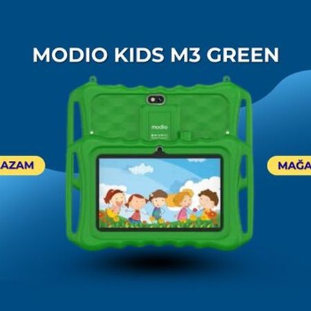 Modio Kids M3 green – Planşet və elektron kitablar – ucuztap.az