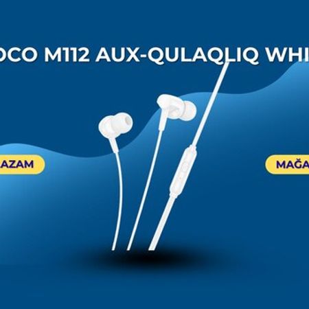 Qulaqlıq Hoco M112 AUX – Audio və video – ucuztap.az