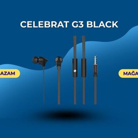 Celebrat G3 black – Audio və video – ucuztap.az