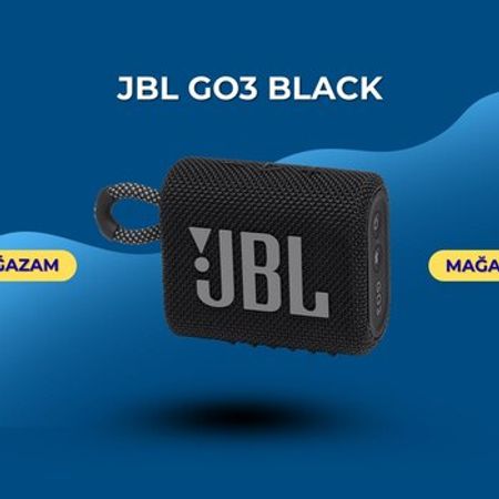 JBL Go3 black dinamik – Audio və video – ucuztap.az