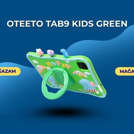 Oteeto Tab 9 kids green – Planşet və elektron kitablar – ucuztap.az