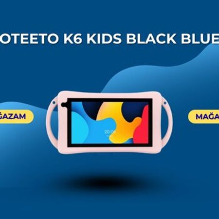 Oteeto K6 kids black blue – Planşet və elektron kitablar – ucuztap.az