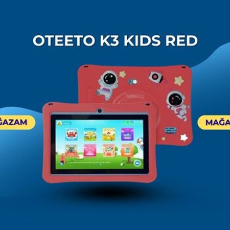 Oteeto K3 kids red – Planşet və elektron kitablar – ucuztap.az