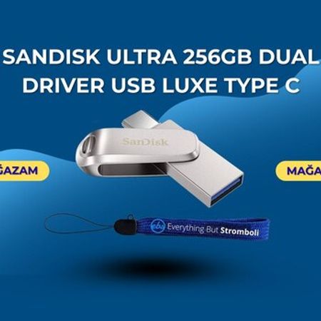 SanDisk Ultra 256GB Dual Driver USB Luxe Type-C – Kompüter aksesuarları – ucuztap.az