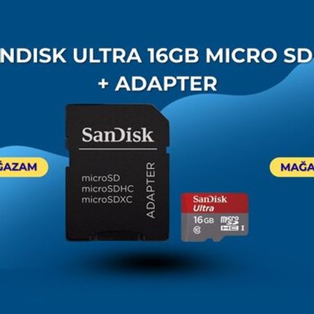 Yaddaş kartı Sandisk Ultra 16GB Micro Sdhc – Kompüter aksesuarları – ucuztap.az
