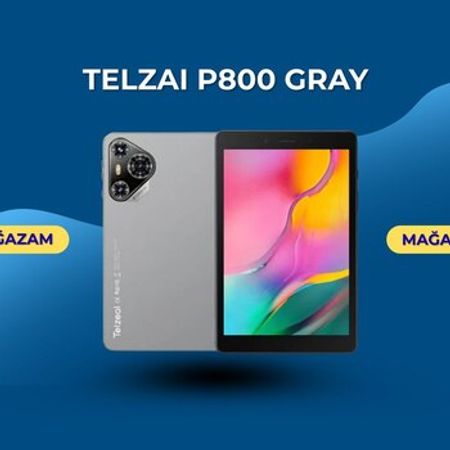 Telzai P800 gray – Planşet və elektron kitablar – ucuztap.az