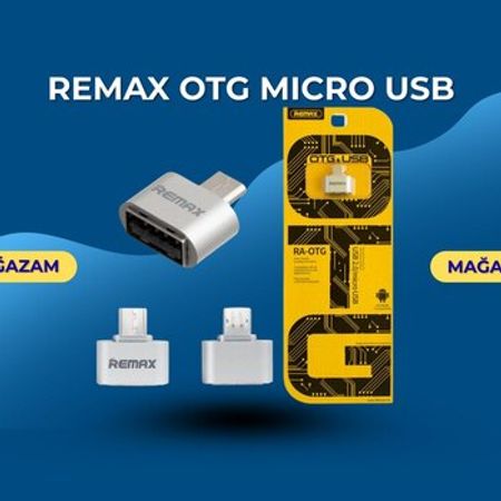Remax Otg Micro USB – Kompüter aksesuarları – ucuztap.az