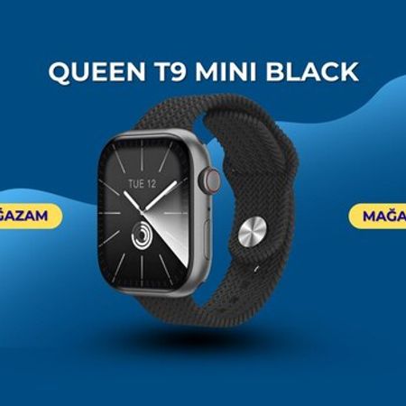 Queen T9 Mini black – Saatlar – ucuztap.az