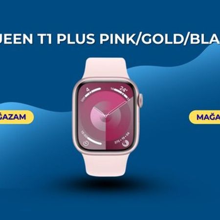 Queen T1 Plus pink/gold/black – Saatlar – ucuztap.az