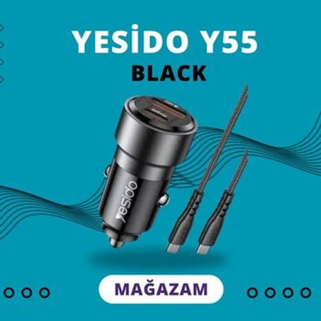 "Yesido Y55" avtomobil şarj cihazı