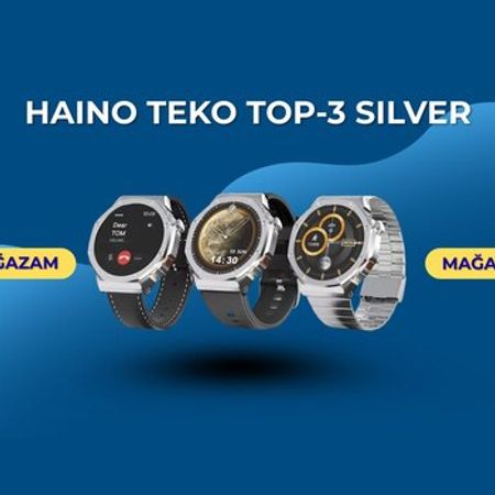 Haino teko Top-3 silver – Saatlar – ucuztap.az