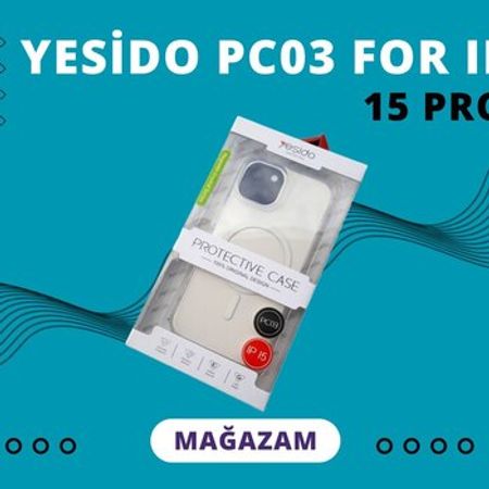 Yesido PC03 - iPhone 15 Pro arxalığı – Telefonlar – ucuztap.az