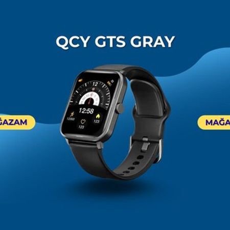 Qcy Gts gray – Saatlar – ucuztap.az