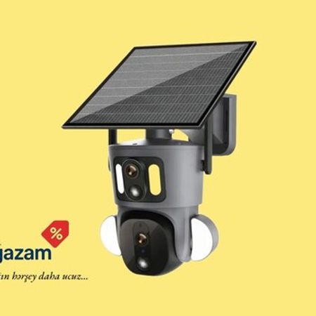 Dual Lenz PTZ 5Mpx Solar ip kamera