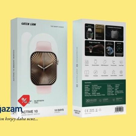 "Green Lion Active 10 Pin"k smart saat