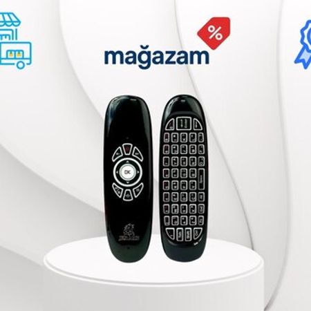 Jeqang JA-503 — Wireless Backlit Air Mouse + Keyboard + IR Remote