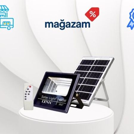 Günəş enerjili ev işığı "Denx DX2075"