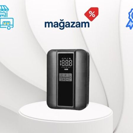 Portativ elektrik hava kompressoru "Yesido VC04 Qara"