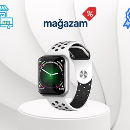 Smart saat Watch F8 – Silver – Saatlar – ucuztap.az