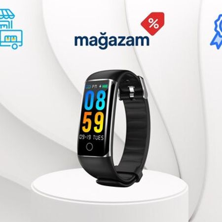 Smart qolbaq Yesido IO15 Smart Band Black – Saatlar – ucuztap.az