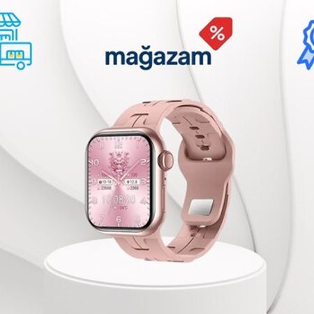 Smart saat HK9 Mini Pink – Saatlar – ucuztap.az