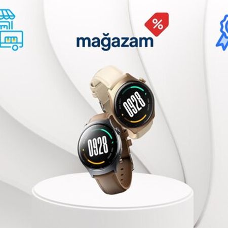 Smart saat Mibro Lite 3 Rose Gold 2 Kəmər – Saatlar – ucuztap.az