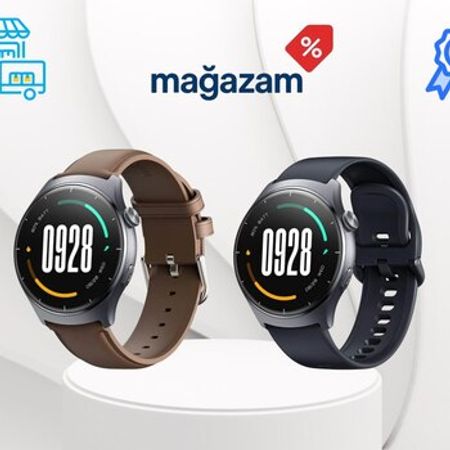 Smart saat Mibro Lite 3 Dark Gray/Tünd Boz 2 Kəmər – Saatlar – ucuztap.az