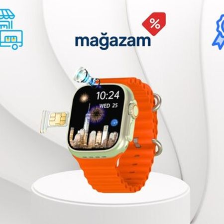 Smart saat Modio ST10 Dual Camera 4G Orange – Saatlar – ucuztap.az