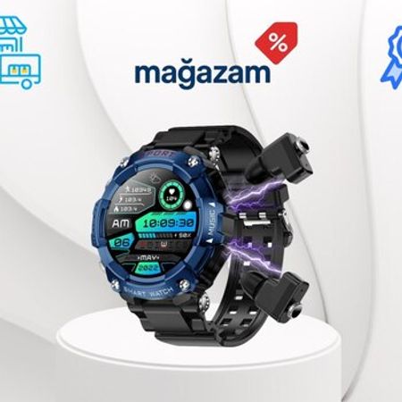 Smart saat Nodizz WT01 Black/Qara – Saatlar – ucuztap.az