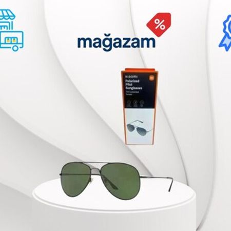 UV Günəş Eynəyi Xiaomi Polarized Pilot Sunglasses Green