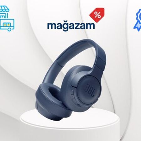 Qulaqlıq JBL Tune 760 NC Blue – Audio və video – ucuztap.az