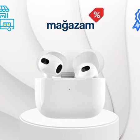 Simsiz qulaqlıqlar AirPods 3 A-Klass – Audio və video – ucuztap.az