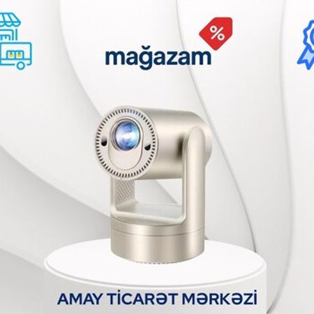 5G Proyektor – Multi-Angle Head Dizayn – Audio və video – ucuztap.az
