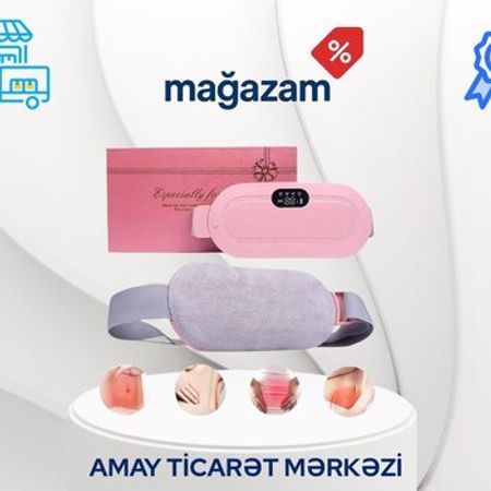 Qadınlar üçün portativ istilik və vibrasiya yastığı