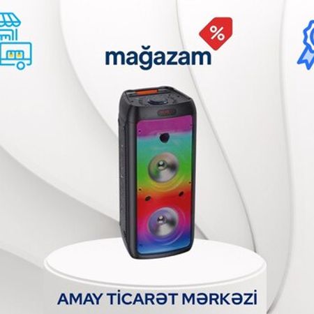 Portativ dinamik Kakusiga KSC-821 Flame RGB – Audio və video – ucuztap.az