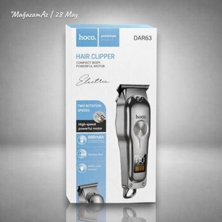 Hoco DAR63 elektrik saçqırxan maşın (Hair Clipper) – Sağlamlıq və gözəllik – ucuztap.az
