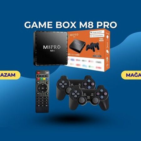 Game Box M8 Pro – Oyunlar, pultlar və proqramlar – ucuztap.az