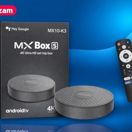 MX10-K3 TV Box 4GB RAM 64GB 4K Smart Android TV Box