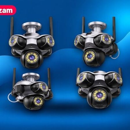 WiFi Kamera – 5 kameralı Təhlükəsizlik Kamerası - SF-6 – Təhlükəsizlik avadanlığı – ucuztap.az