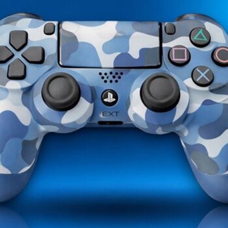 PS4 Joystick Mavi kamuflaj dizayn – Oyunlar, pultlar və proqramlar – ucuztap.az