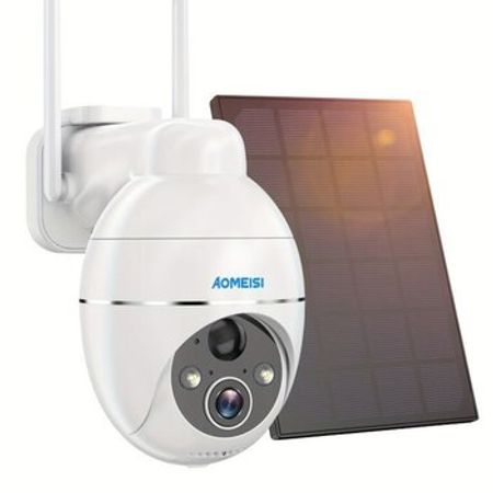 Simsiz 4G sim kartlı solar ptz kamera 360° 3mp/2K