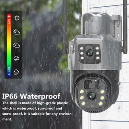 4G tam simsiz Solar PTZ360° 2 kamera 12MP/4K