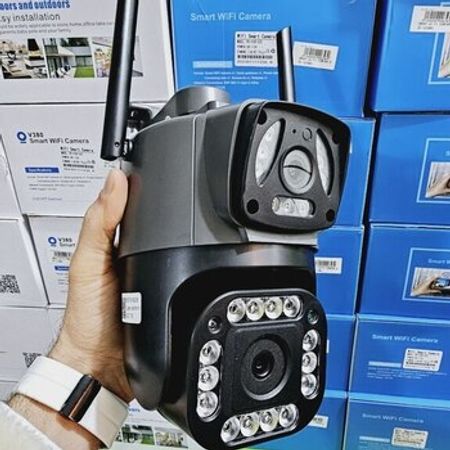 4G sim kartlı ptz 2 kamera 360° 8mp/4K+64gb